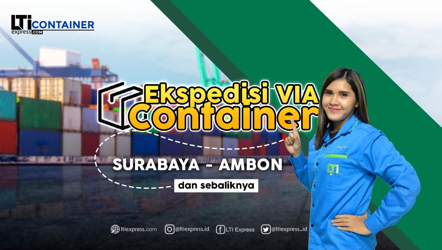 ekspedisi container surabaya ambon