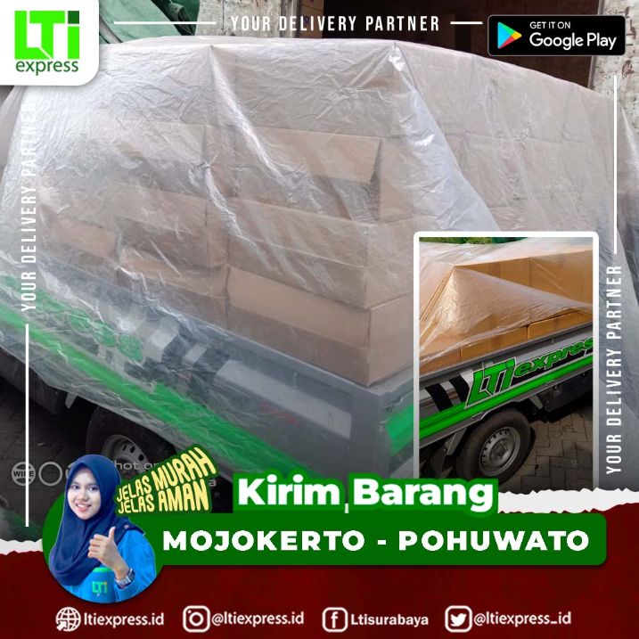 ekspedisi murah mojokerto ke pohuwato
