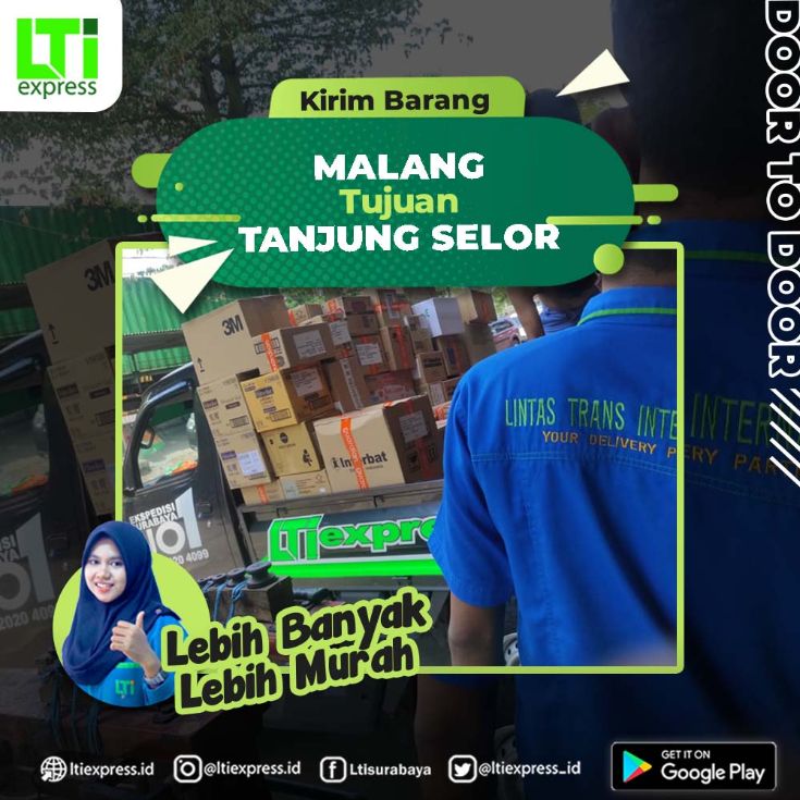 ekspedisi malang tanjung selor