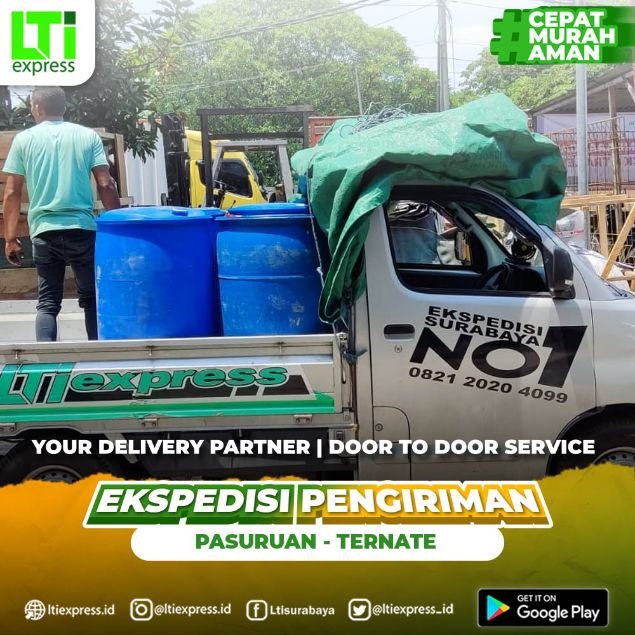 ekspedisi pasuruan ke ternate