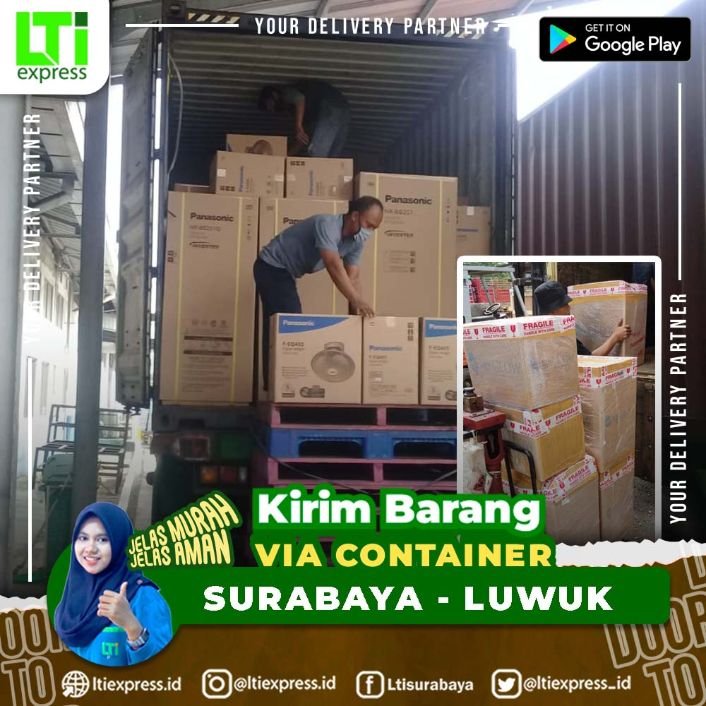 container surabaya luwuk