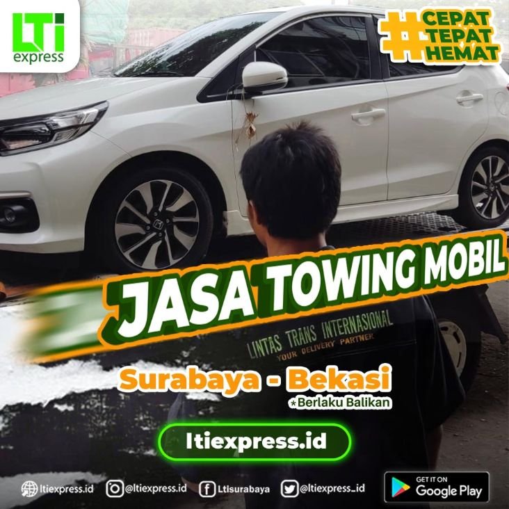 jasa towing mobil bekasi surabaya