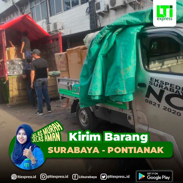 kirim barang surabaya pontianak