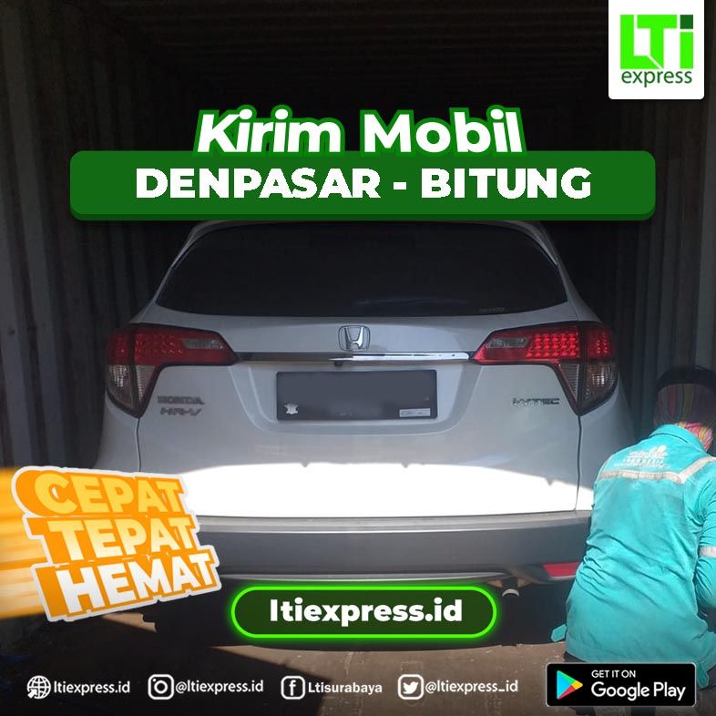 jasa kirim mobil murah denpasar bitung