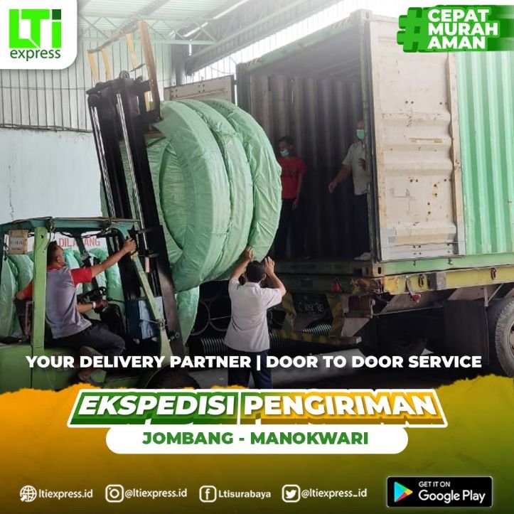 ekspedisi jombang ke manokwari