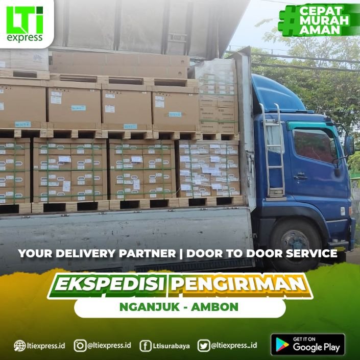ekspdisi nganjuk ke ambon