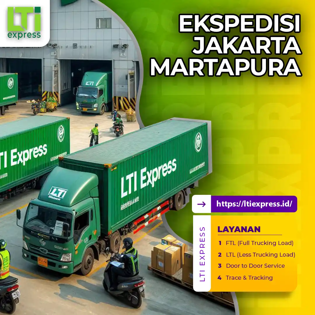 Ekspedisi Jakarta ke Martapura Murah