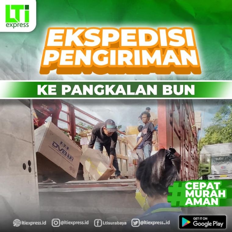 jasa ekspedisi pengiriman ke pangkalan bun