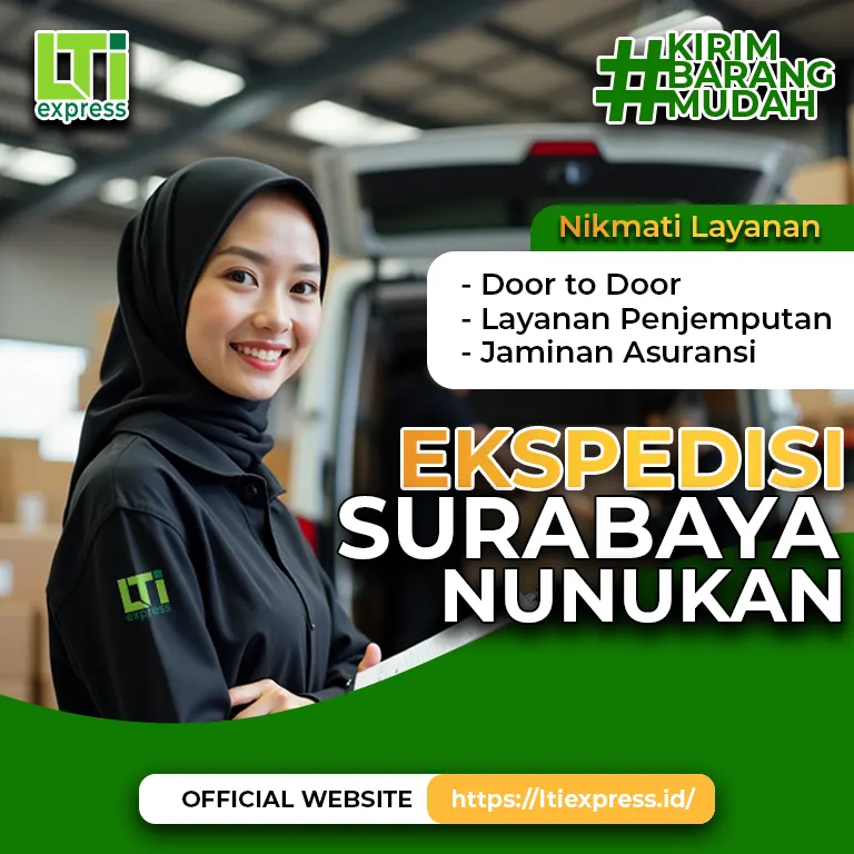 ekspedisi surabaya ke nunukan murah