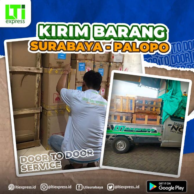 ekspedisi surabaya ke palopo