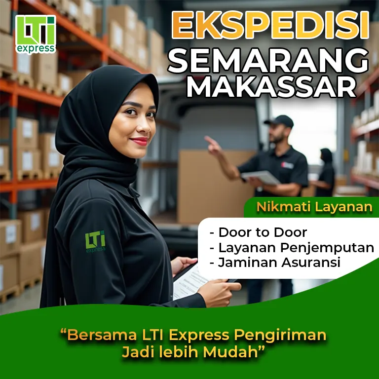 ekspedisi semarang makassar murah