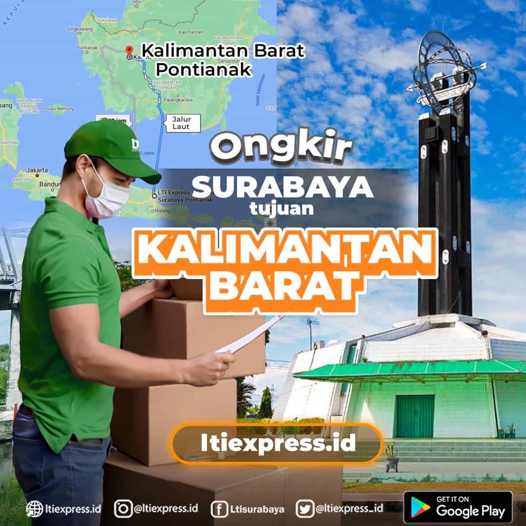 ongkos kirim surabaya kalbar
