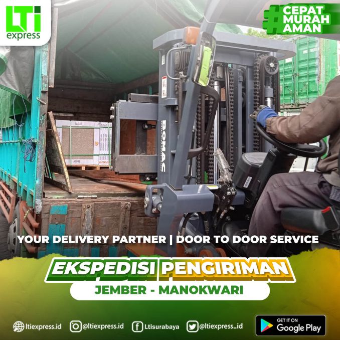 ekspedisi jember ke manokwari murah