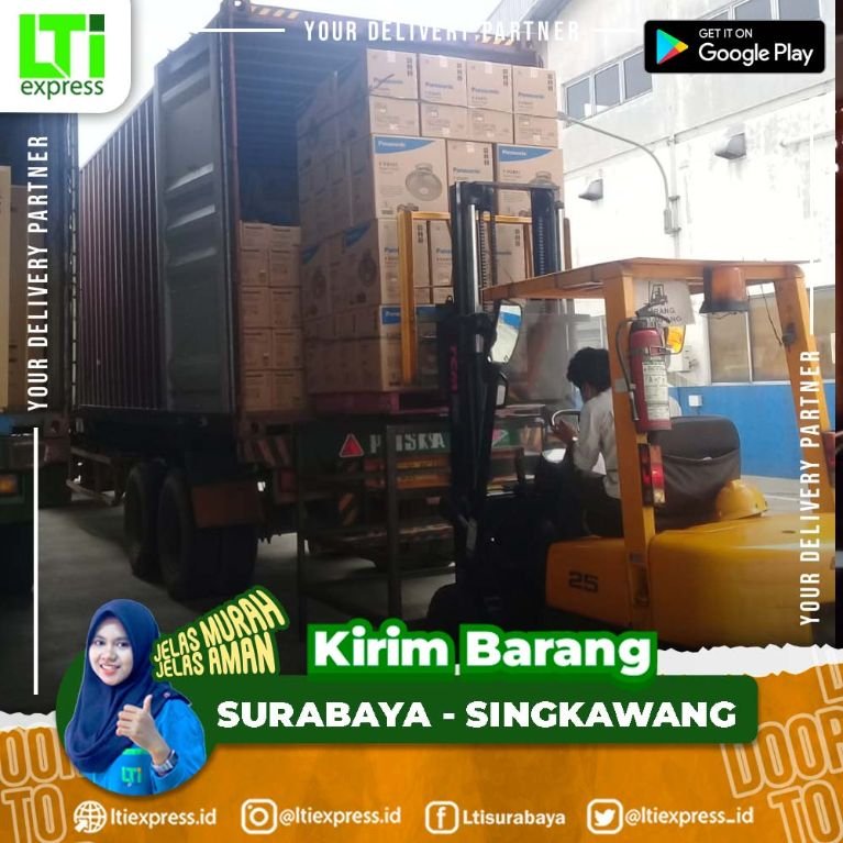 ekspedisi surabaya ke singkawang