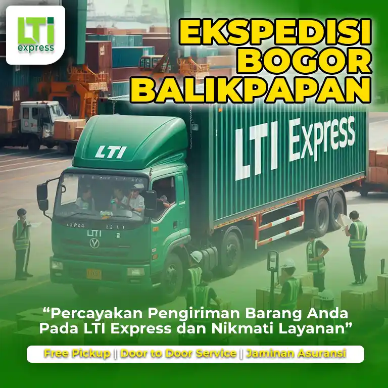Ekspedisi Bogor ke Balikpapan