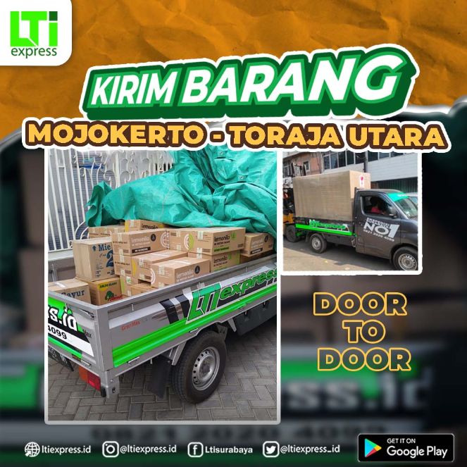 ekspedisi mojokerto toraja utara