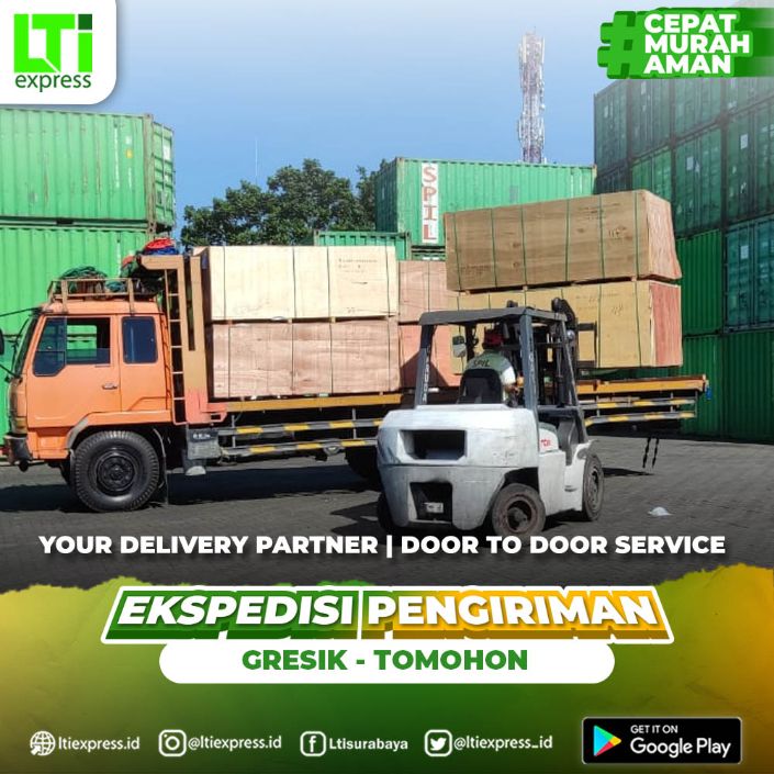 ekspedisi gresik ke tomohon