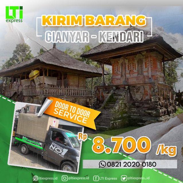 ekspedisi gianyar kendari