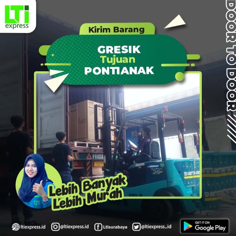ekspedisi murah gresik pontianak