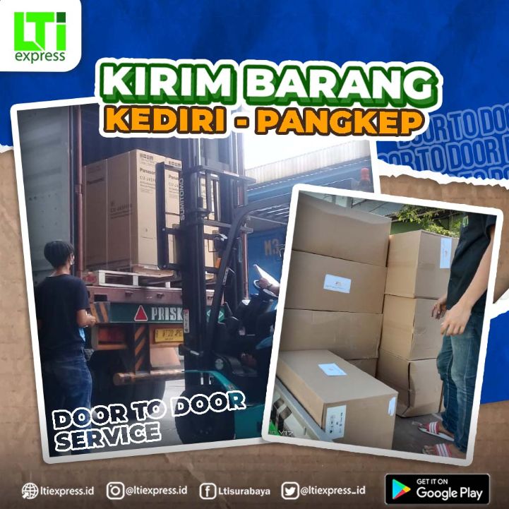 ekspedisi murah kediri ke pangkep