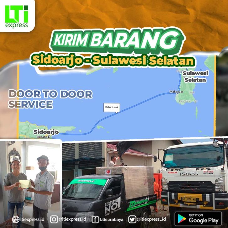 ekspedisi sidoarjo pangkep