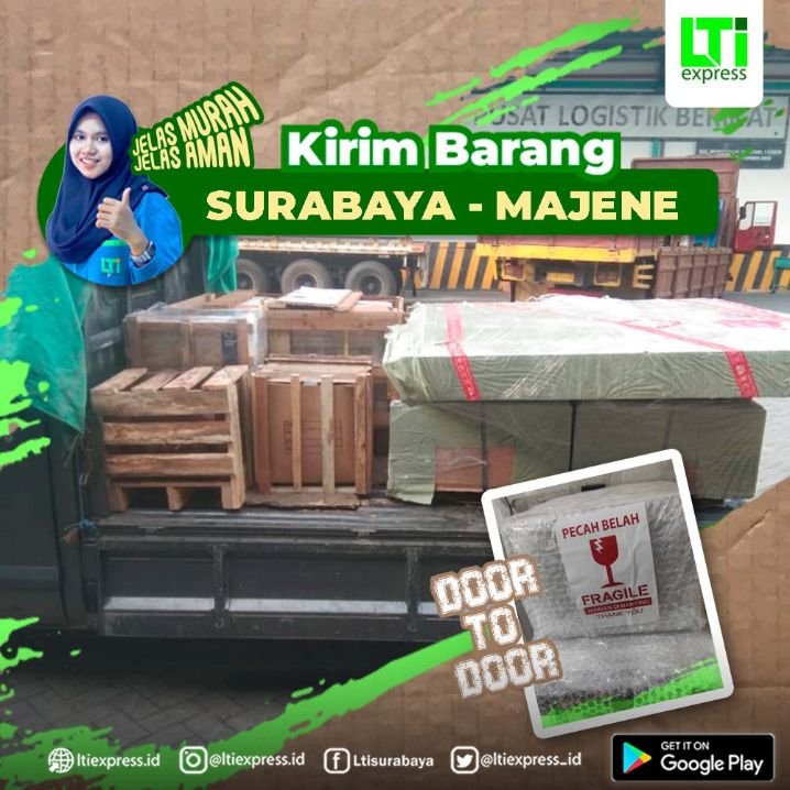 ekspedisi surabaya majene