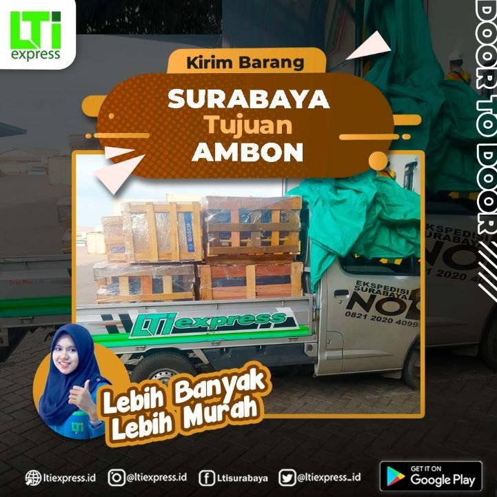ekspedisi surabaya ambon