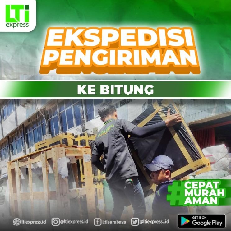 ekspedisi ke bitung