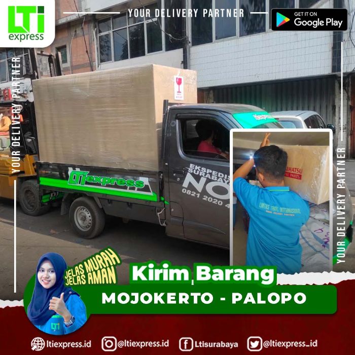 ekspedisi murah mojokerto palopo
