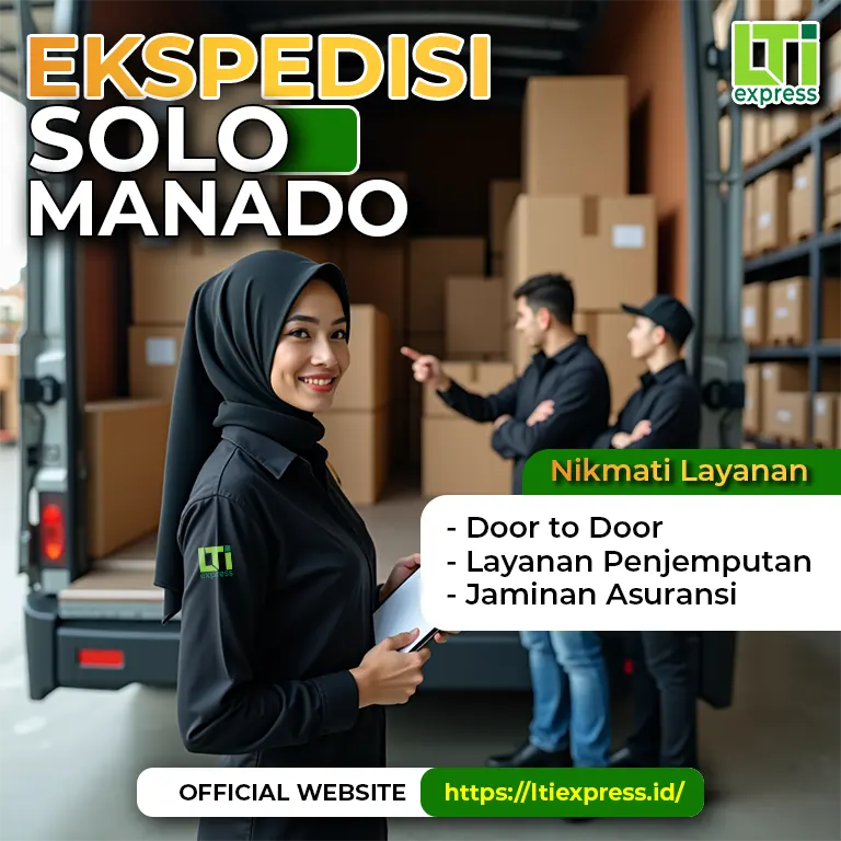 ekspedisi solo ke manado
