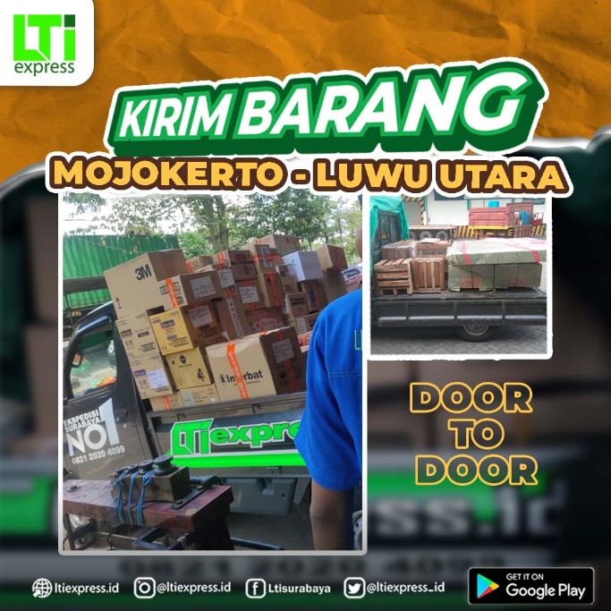 ekspedisi mojokerto luwu utara