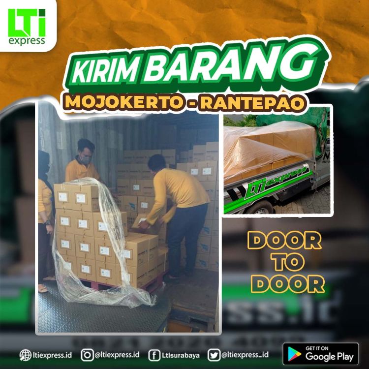 ekspedisi mojokerto rantepao