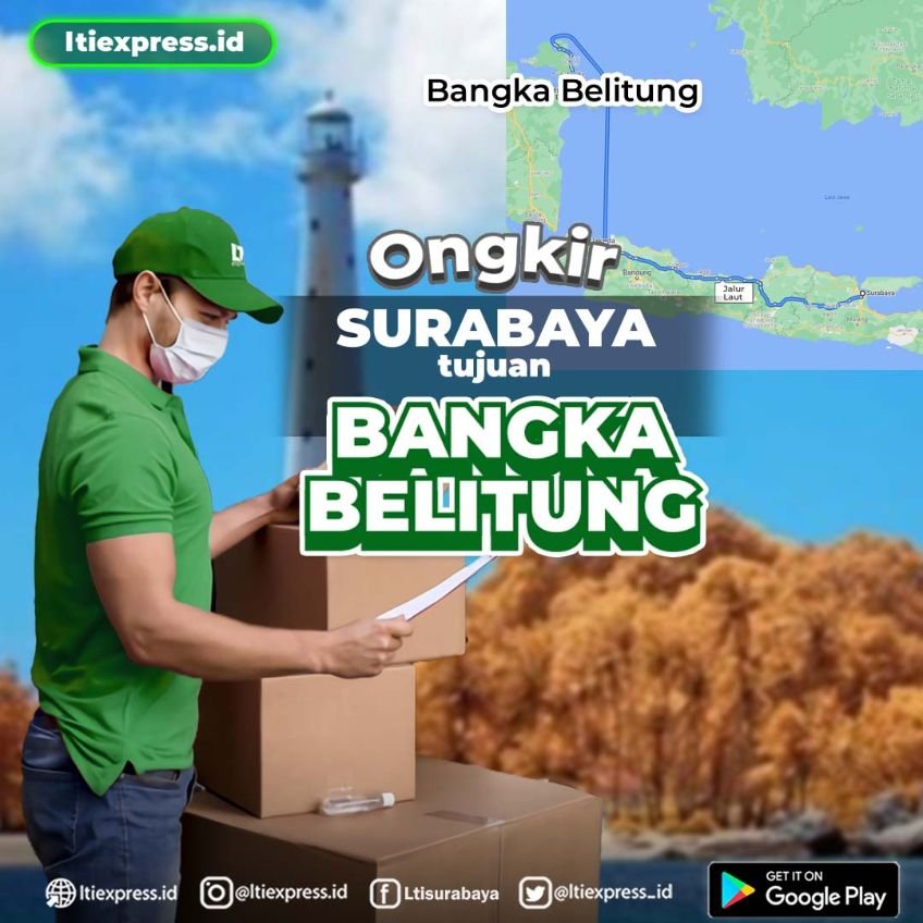 Pengiriman Surabaya ke Bangka Belitung