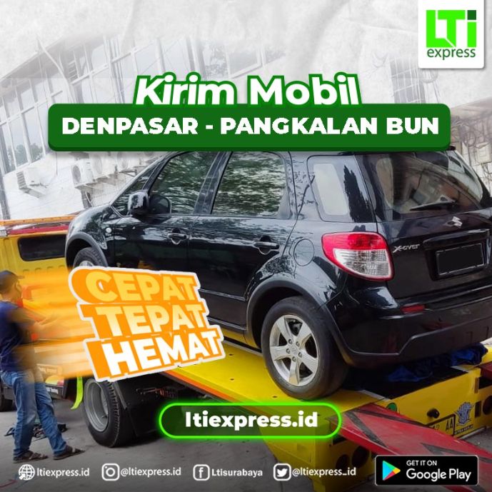 kirim mobil denpasar pangkalan bun
