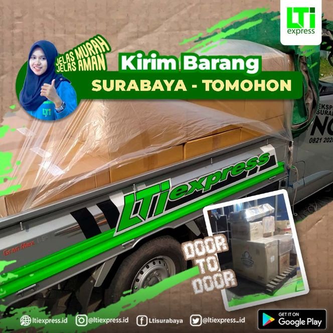 ekspedisi surabaya tomohon