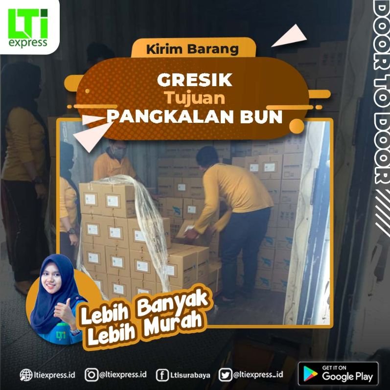 ekspedisi gresik pangkalan bun