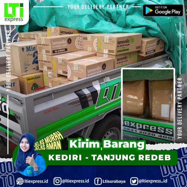 ekspedisi murah kediri ke tanjung redeb