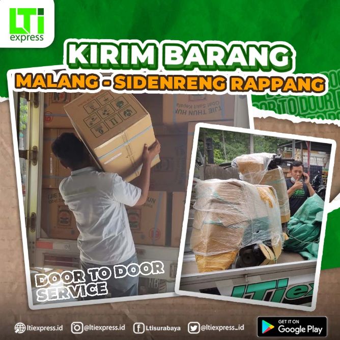 ekspedisi murah malang ke sidenreng rappang