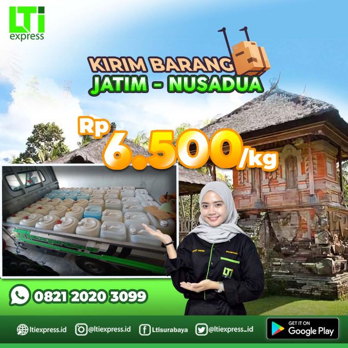 ekspedisi murah kediri ke nusa dua