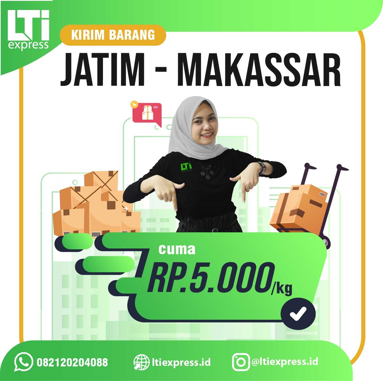 ekspedisi bondowoso makassar